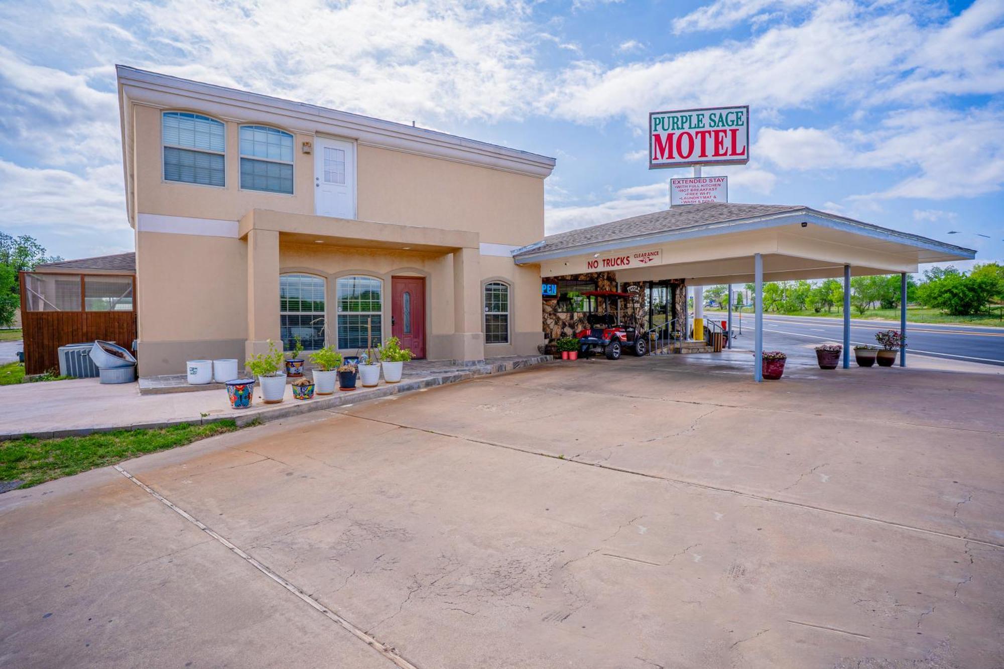 Purple Sage Motel Snyder Extérieur photo